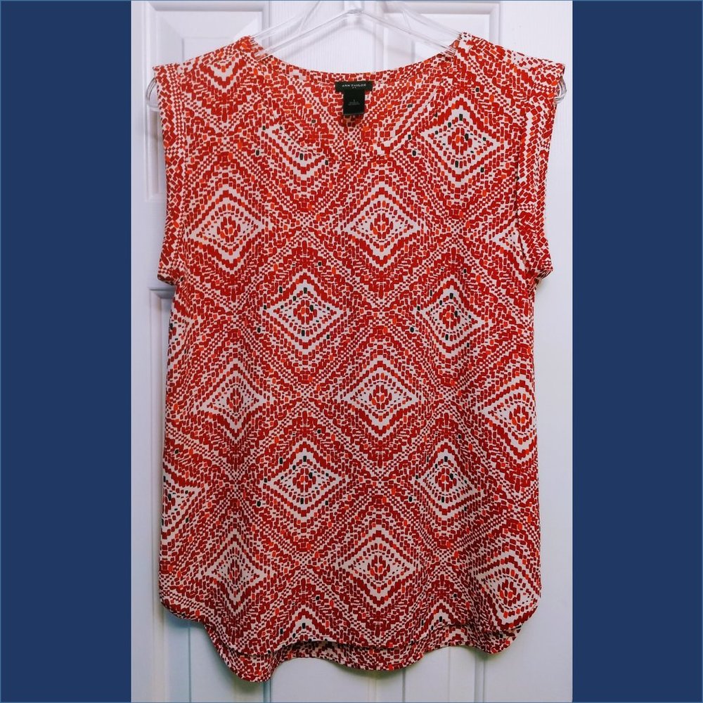 Ann Taylor Sleeveless Blouse